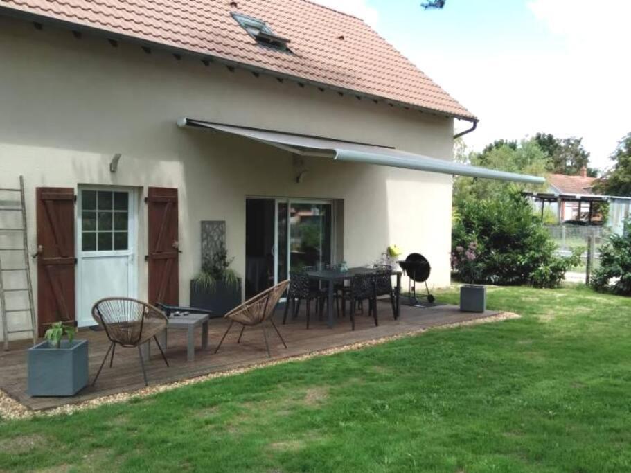 Proche Chateaux Et Zoo De Beauval: Gite De Sologne Pruniers Exteriör bild